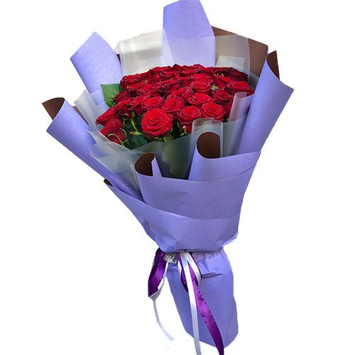Фото товара 33 красные розы в Херсоне