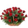 Фото товара 35 красных роз в корзине в Херсоне