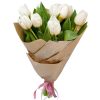 Фото товара 11 белых тюльпанов в Херсоне
