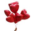 Фото товара Шарики фольгированные в форме сердца поштучно в Херсоне