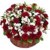 Фото товара 70 красных роз в корзине в Херсоне