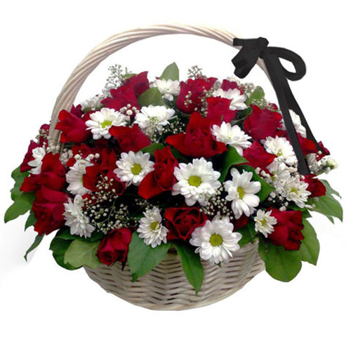 корзина цветов на похороны в Херсоне