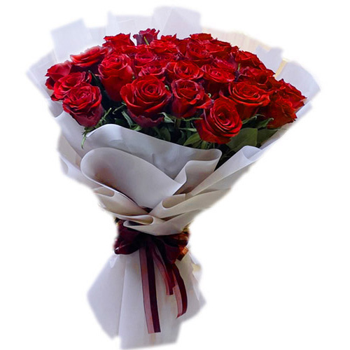 Фото товара Букет червоних троянд – 33 шт. в Херсоне